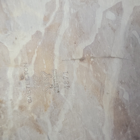 Set of 3 Vintage Silver Trays - Picture 4 of 12